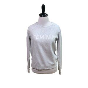 Rebecca Minkoff Women's Size XS Crewneck Sweater Feminism Women's Rights